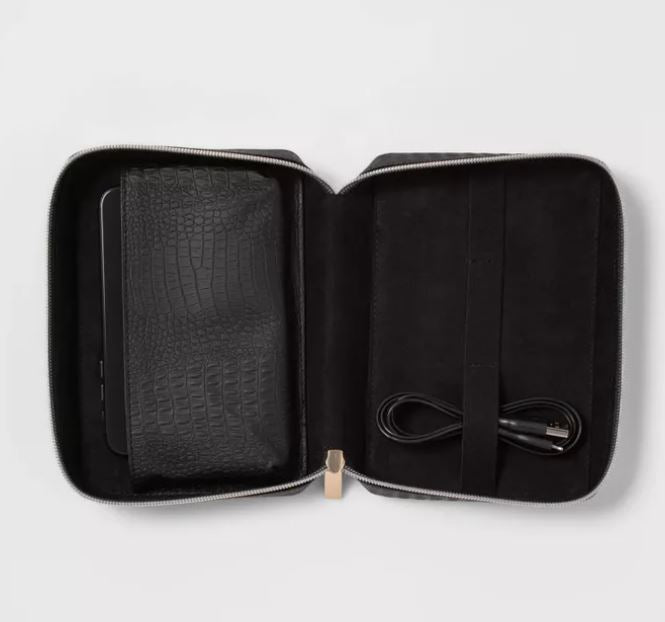 Heyday- Tech Organizer Croc Case Black