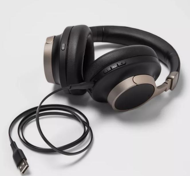 heyday™ Active Noise Cancelling Bluetooth Wireless Over-Ear Headphones