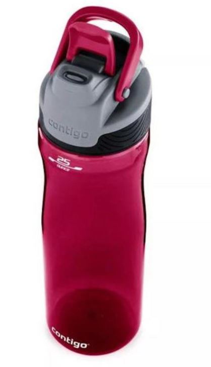Contigo 25oz Autoseal Fit Water Bottle Red