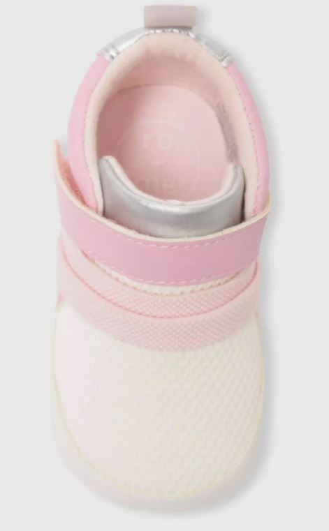 Baby Girls' Ro+Me by Robeez Jill Athletic Sneakers - Pink 12-18M