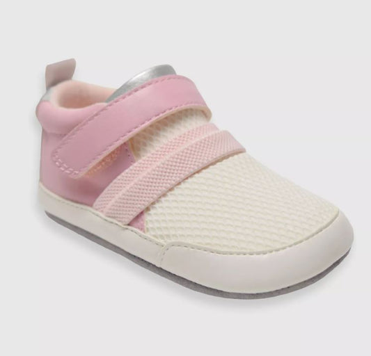 Baby Girls' Ro+Me by Robeez Jill Athletic Sneakers - Pink 12-18M