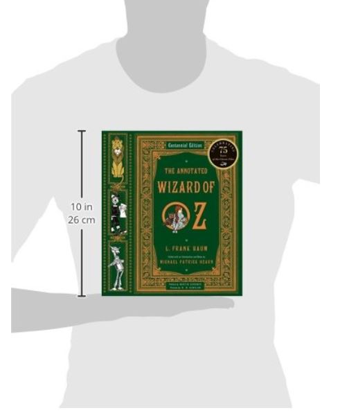 The Annotated Wizard of Oz - (Annotated Books) by L Frank Baum (Hardcover)