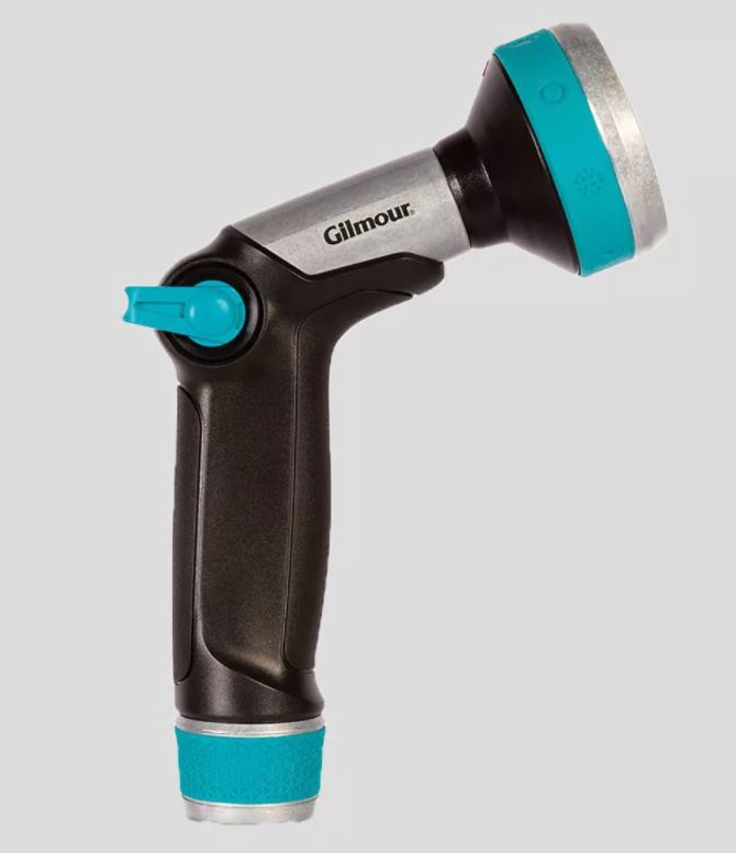 Gilmour Swivel Connect Watering Thumb Control Nozzle Heavy Duty